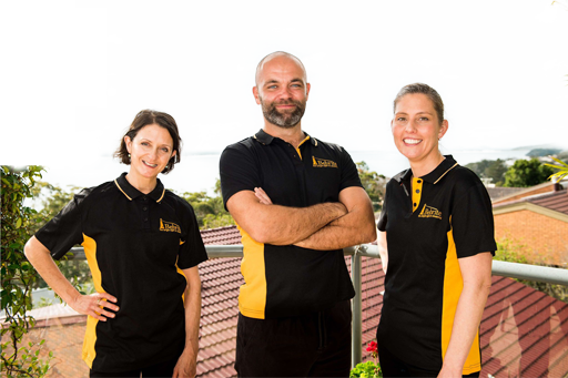 bebrite Yarralumla cleaning team